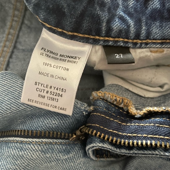 Kancan Denim Shorts - Picture 3 of 3